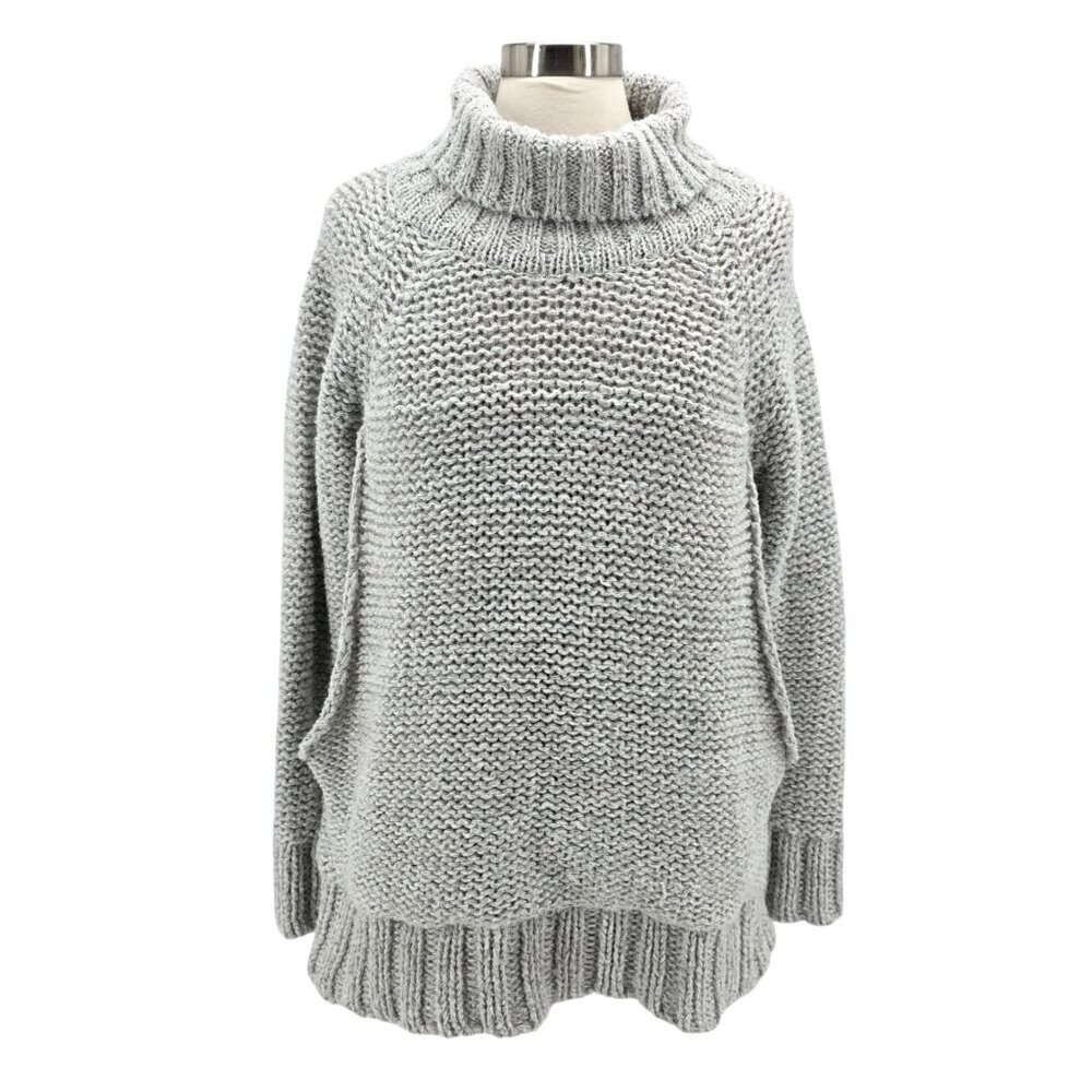 Project AJ117 Copenhagen Womens Medium Sweater Phila Wool Blend Chunky Knit Cowl